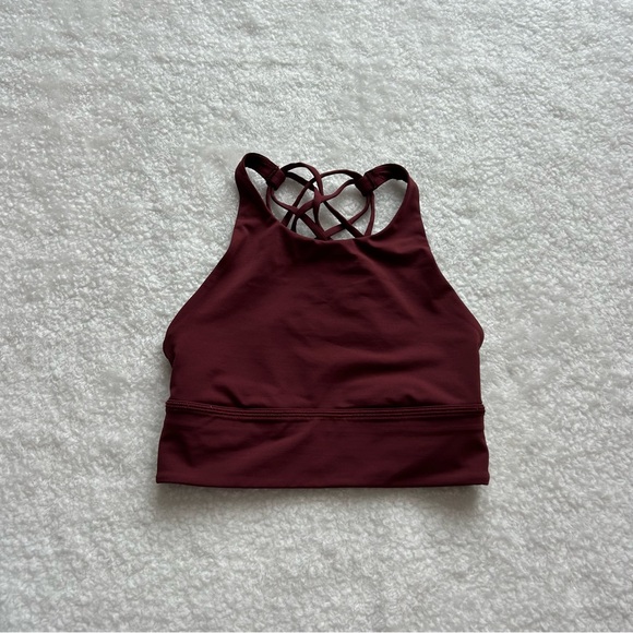 Lululemon Free to Be High-Neck Longline Bra Wild *Light Support, A/B Cup - Picture 3 of 6